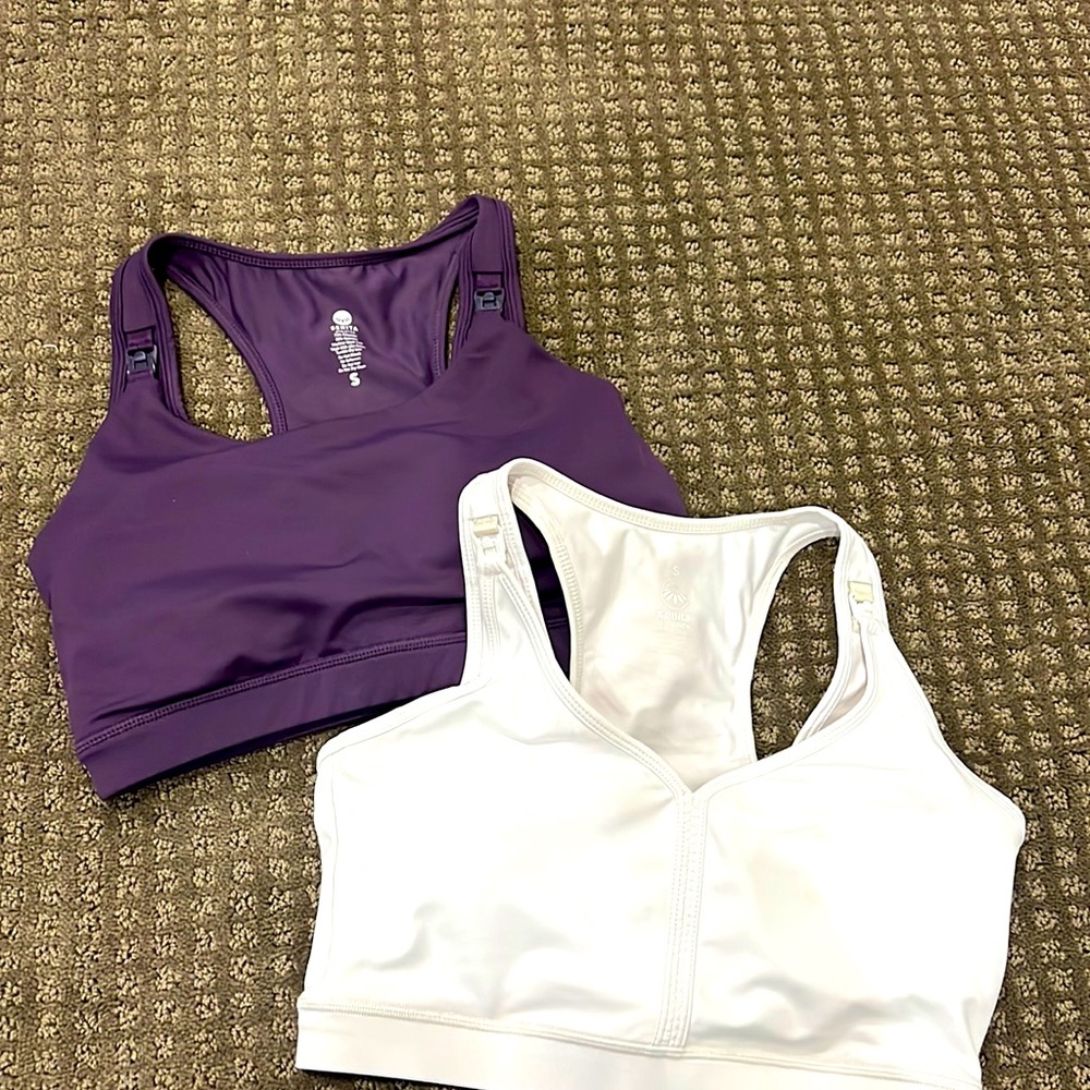 Senita athletics nursing sports bras size S